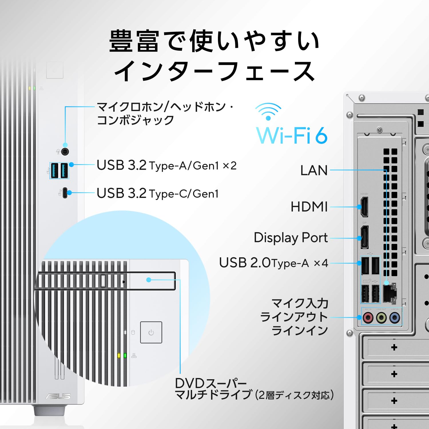 Amazon.co.jp: ASUS デスクトップパソコン V500 Mini Tower V500MV